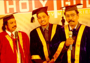 Pastor. Uthayakumar HOLY GOD TVwas awarded Doctorate Degree by University of Jerusalem