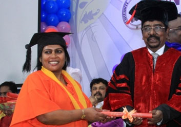 Dr. Malini Tharmalingam My Jesus TV, London was awarded Doctorate Degree by University of Jerusalem